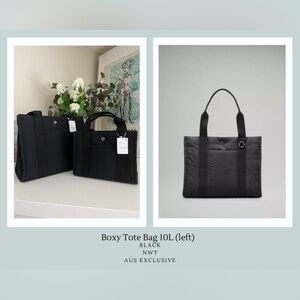 🆕 Lululemon Boxy Tote Large Black